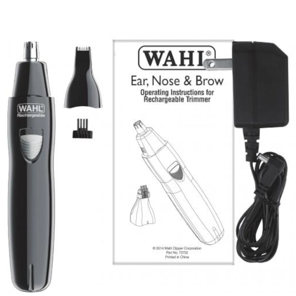 Wahl Deluxe Groomer - Trimmer for Ears, Nose and Brows - Rinses Clean - 5556