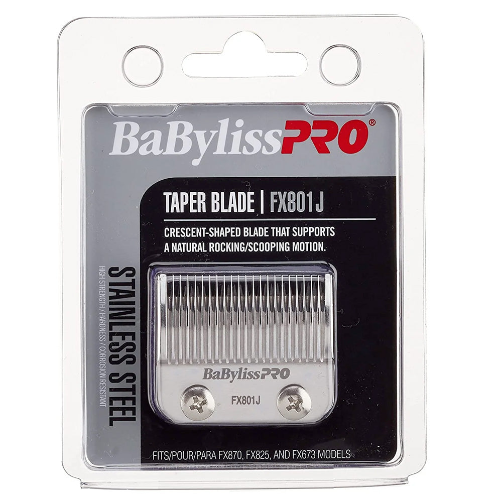 BaBylissPRO FX801J - Replacement Clipper Blade - Stainless Steel Taper Blade