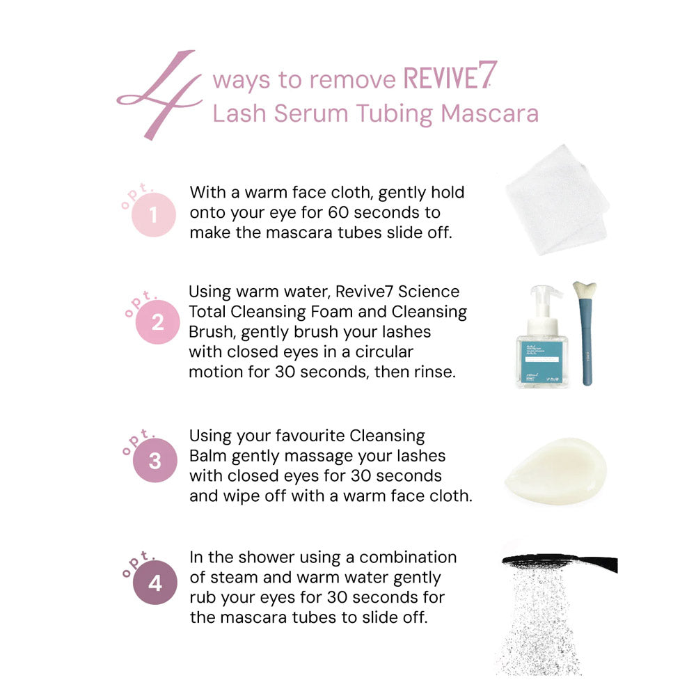 Revive7 Lash Serum Tint Mascara - Black - 6 mL (8 month supply) - A Tubing Mascara