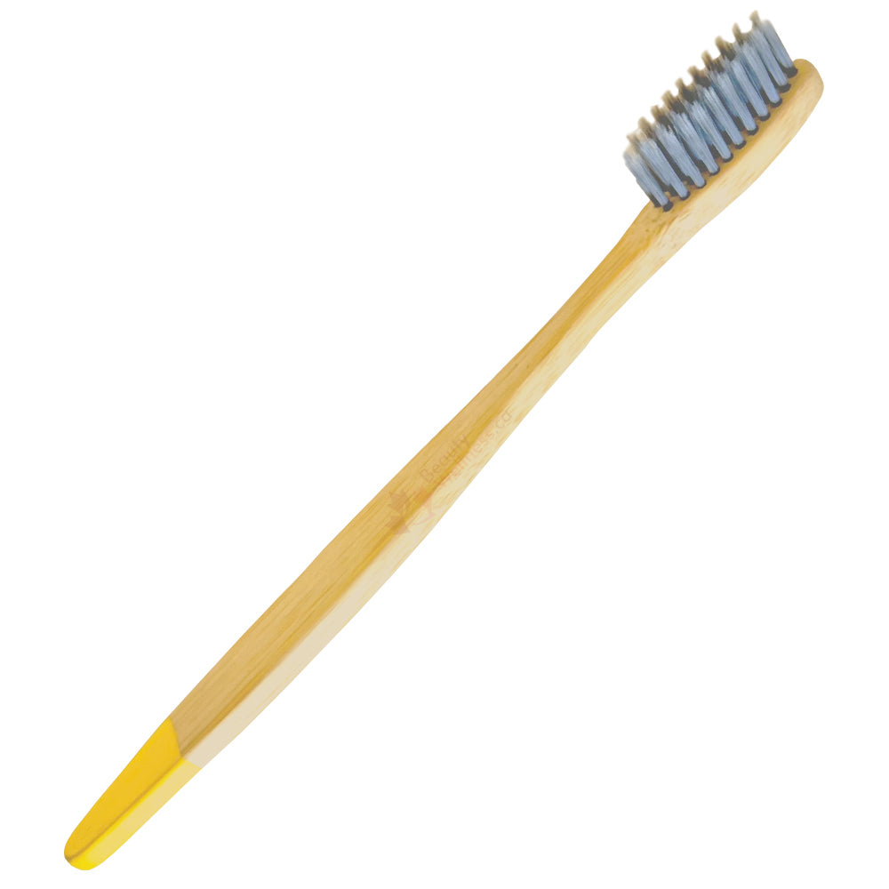Bamboo Toothbrush by Sasellie a Canadian Company - Charcoal Infused - Eco-friendly - Biodegradable