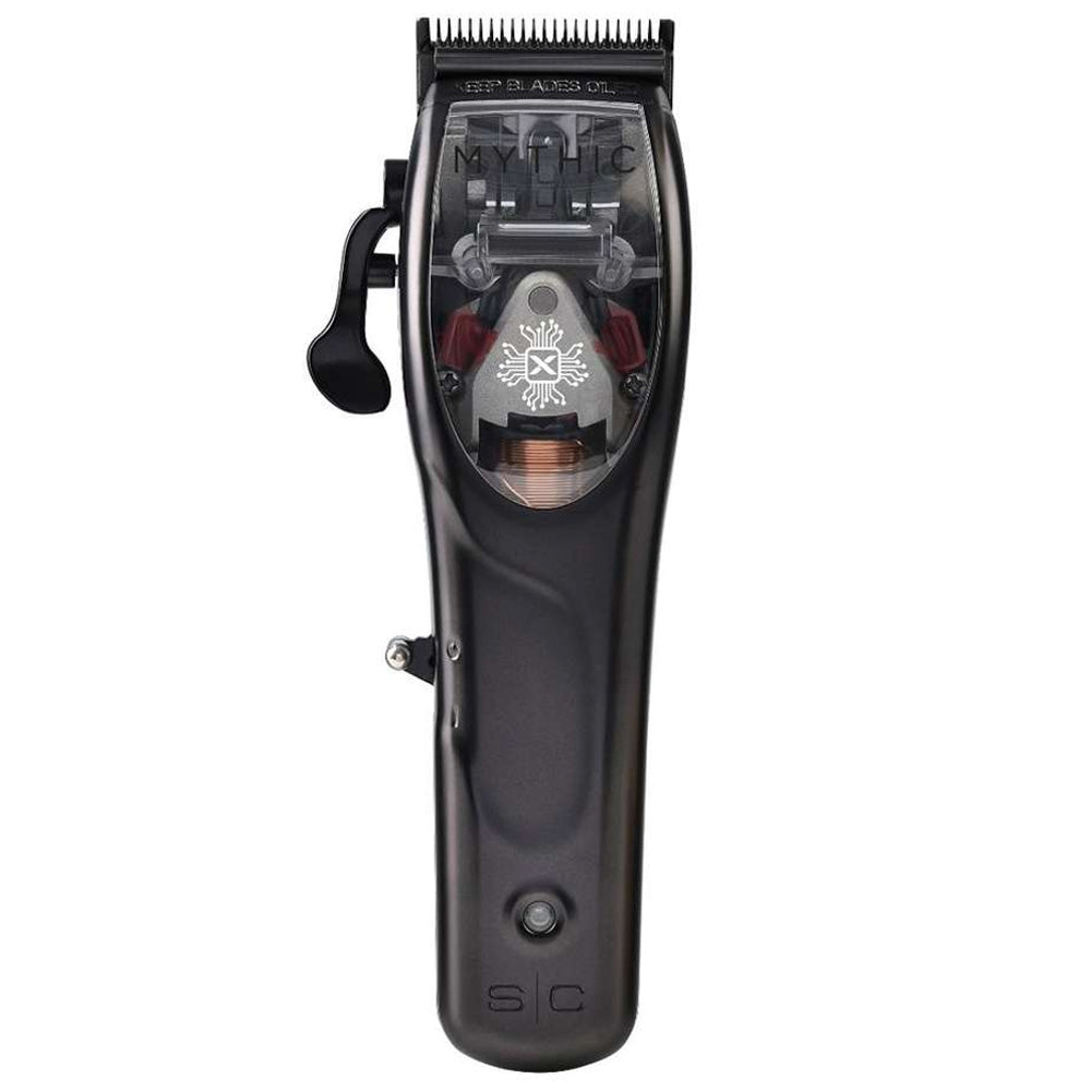 StyleCraft Mythic - Professional Metal Body 9v Microchipped Magnetic Motor Cordless Hair Clipper - SCMMCB