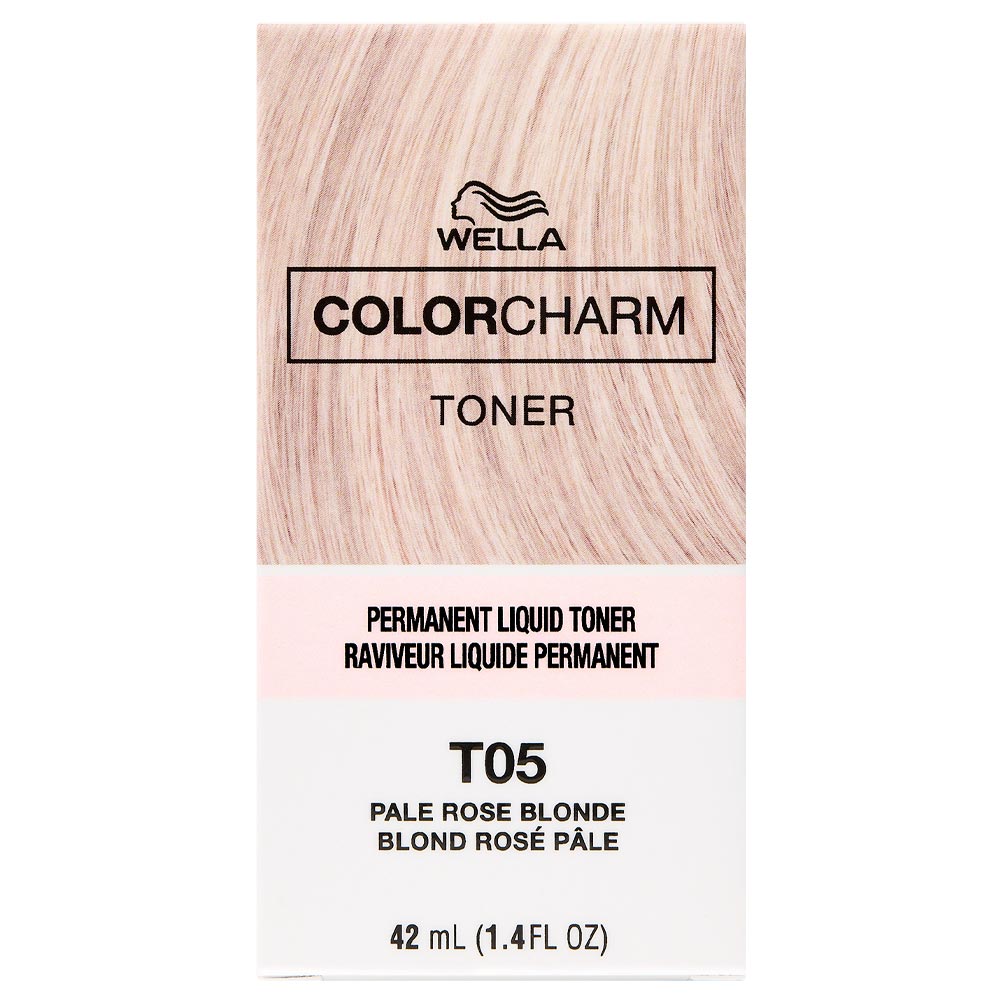 Wella Color Charm T05 Pale Rose Blonde 42 mL - A New Shade of Permanent Liquid Toner