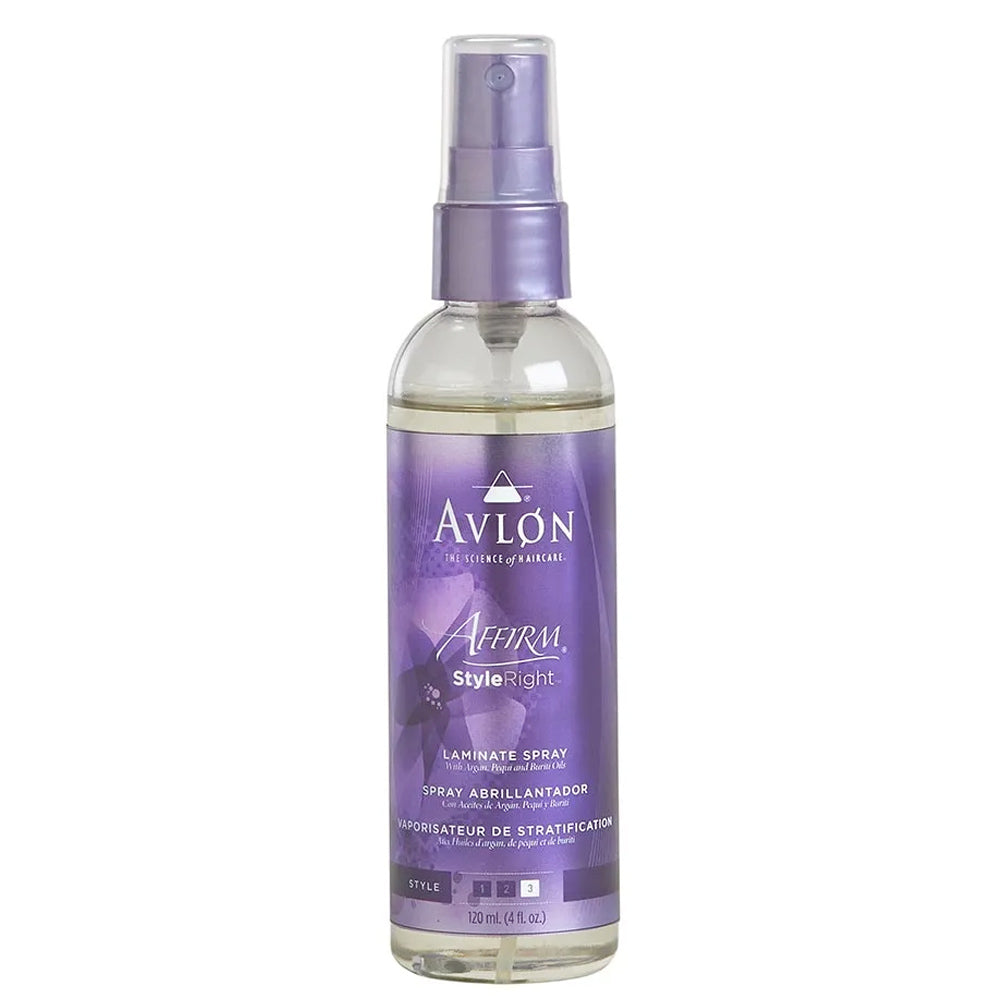 Affirm StyleRight Laminate Spray 4oz. (120 mL) - To add shine and protect from thermal damage