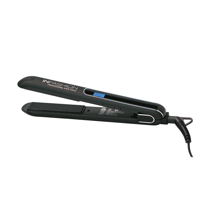 Sale Infashion Hair Straightener Black Flat Iron 1"
