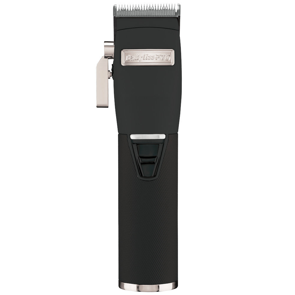 BaBylissPRO Black FX - Metal Lithium Hair Clipper with Free Grippers - FX870BSPC