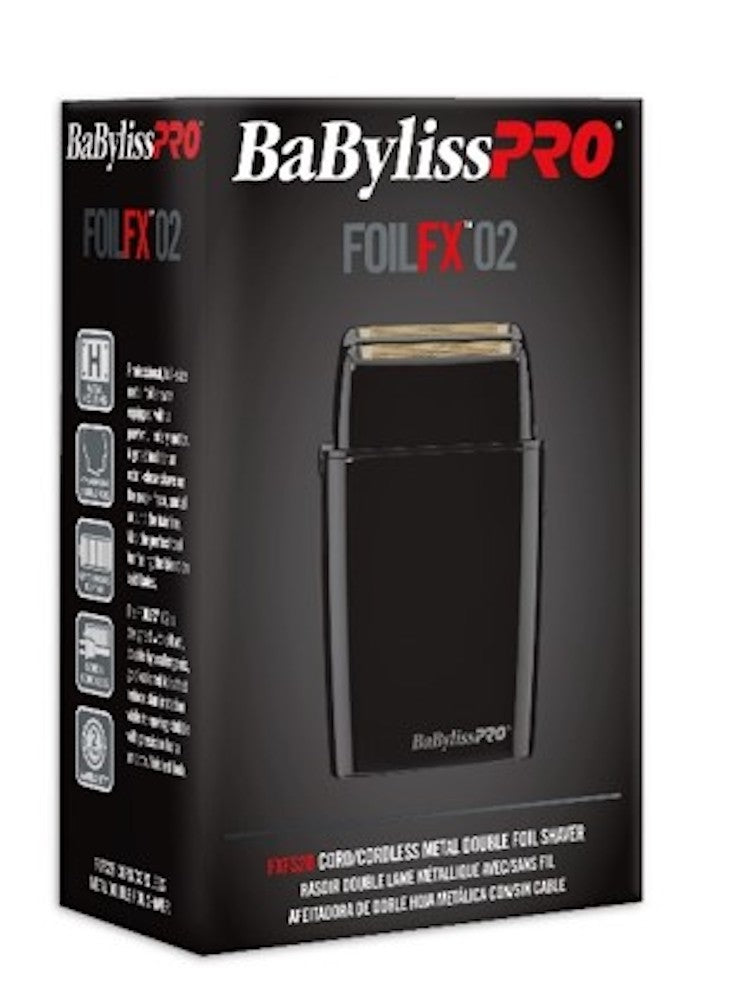 BaBylissPRO Foil Shaver Double FXFS2B BLACK - Limited Edition