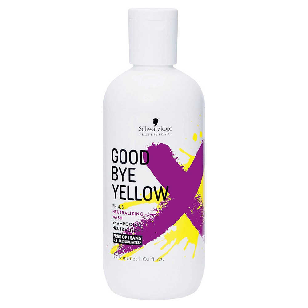 Schwarzkopf Goodbye Yellow Shampoo 300 mL (10.1 oz.)