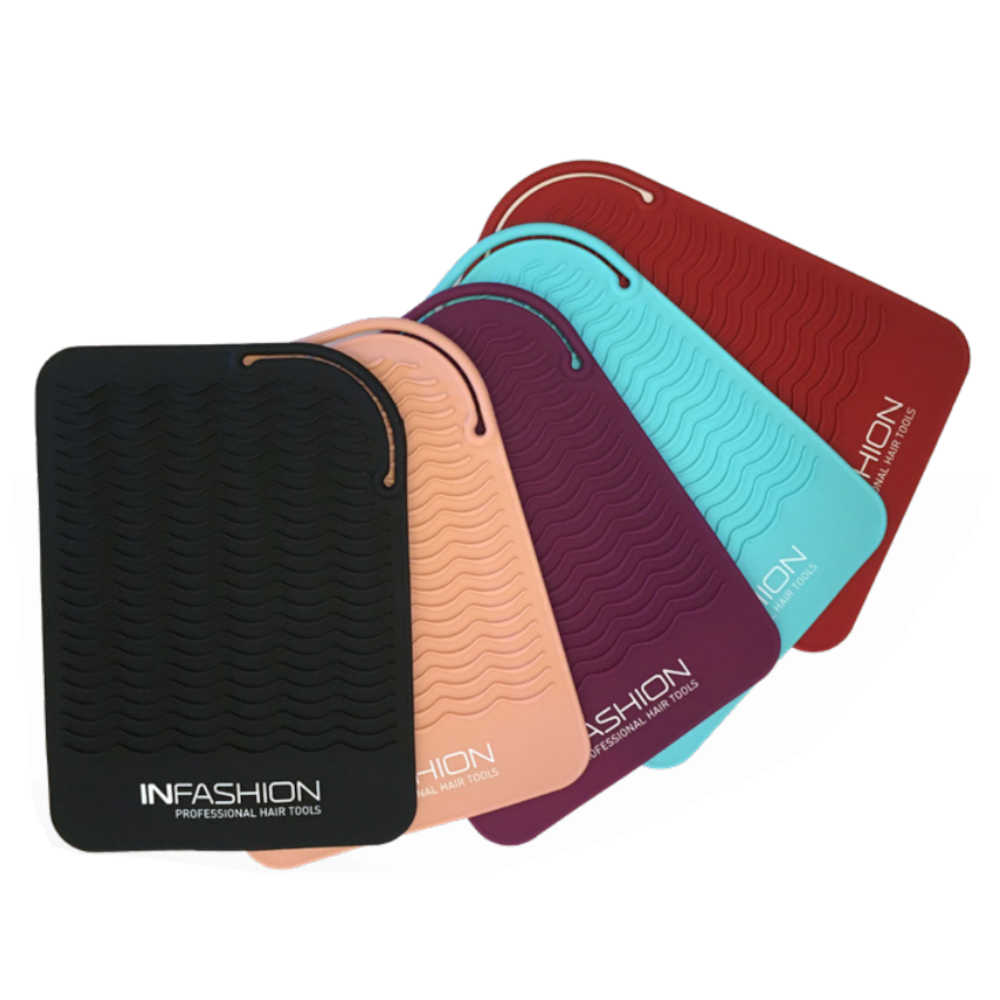 Infashion Travel Heat Mat - Heat Resistant up to 482°F (250°C) - Available in 5 Colours