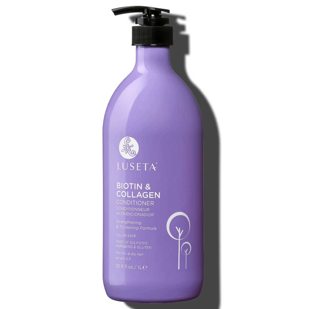 Luseta Biotin & Collagen Conditioner 1 L - For Thin & Dry Hair