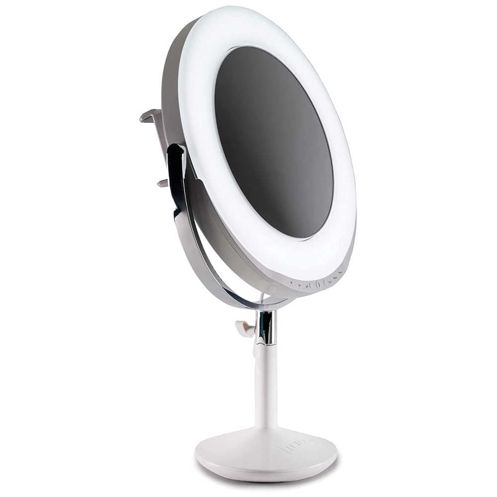 Makeup Mirror & Ring Light - Kim Kardashian's Best - Beauty Ring By Ilios Lighting - Ideal for Makeup Artists, Content Creators & Beauty Lovers