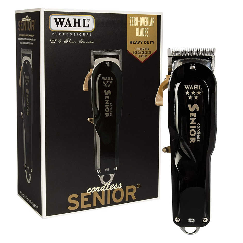Wahl Clippers - Professional 5 Star Cord/Cordless Senior Hair Clippers #56416 -  Lithium Ion - 70 minute run time