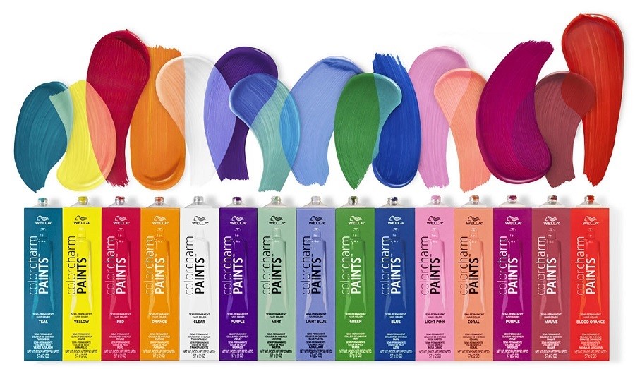 Wella Color Charm Paints - Purple - Semi Permanent Hair Color 2 oz. 57 g