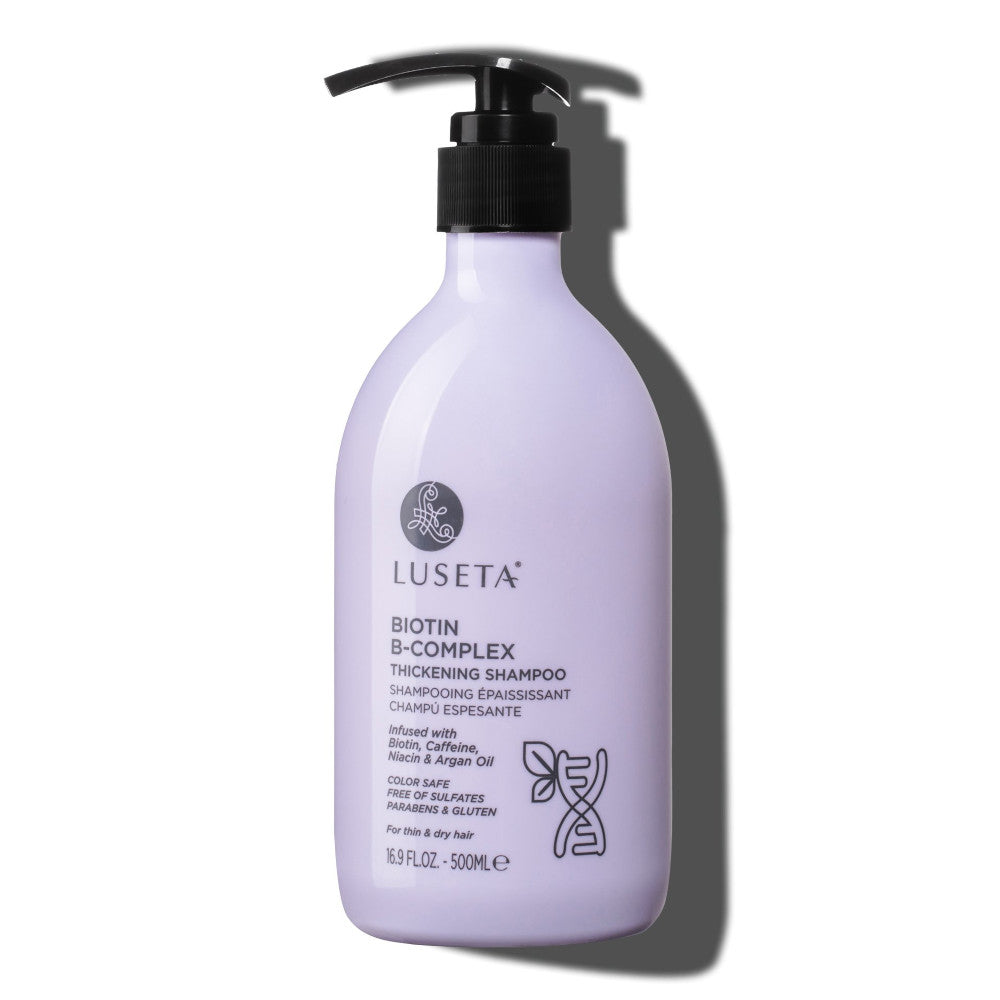 Luseta Biotin B-Complex Thickening Shampoo 500 mL - For Thin & Dry Hair