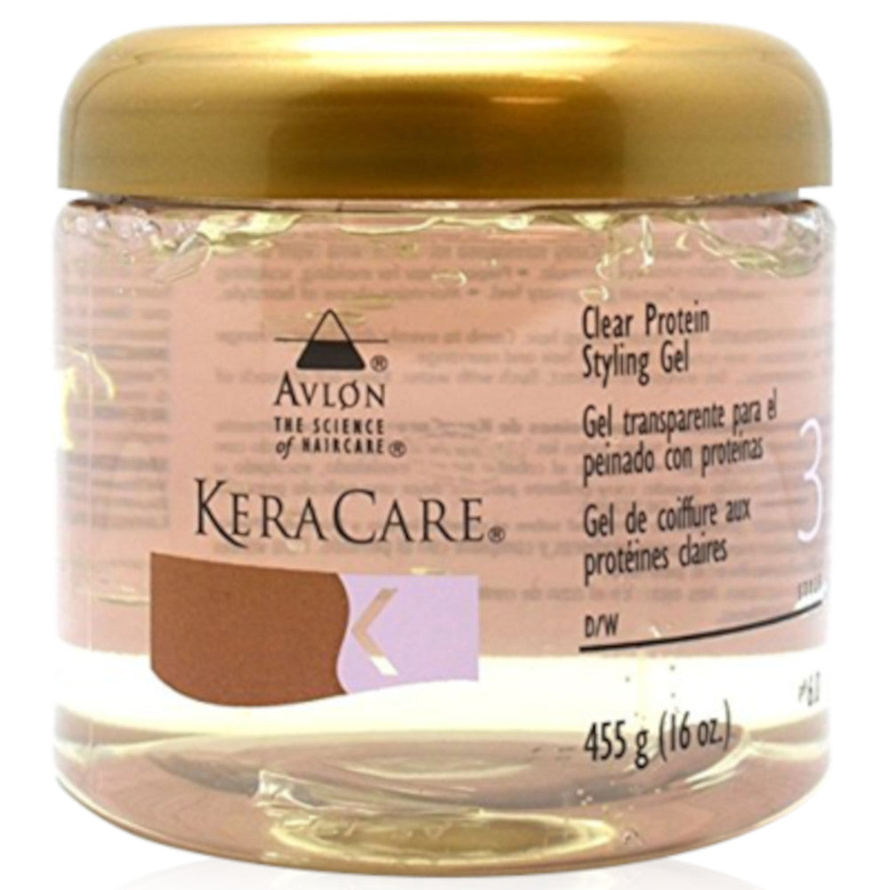KeraCare Clear Protein Styling Gel - 455 g