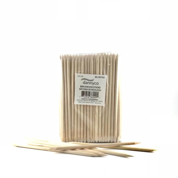 Dannyco Birchwood Sticks Short - 144/bag - MS-PETITEC