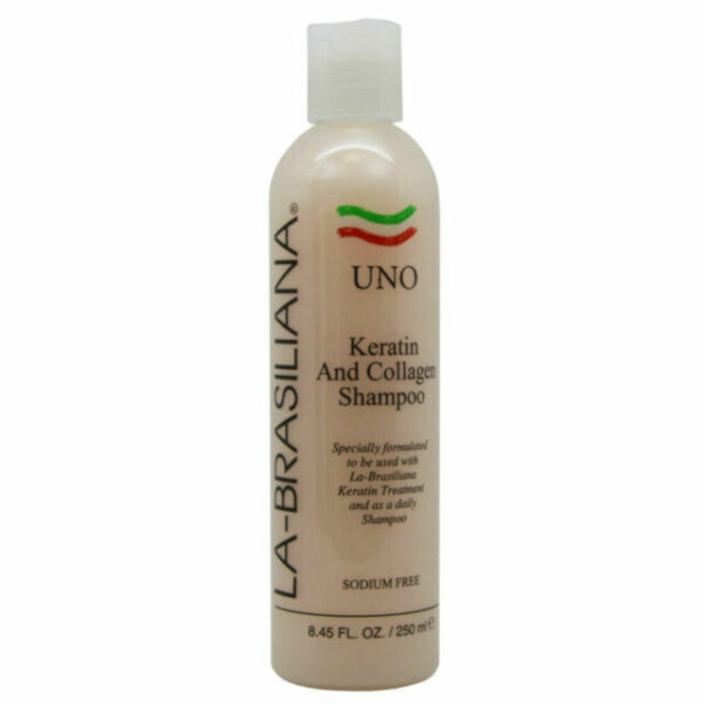 La-Brasiliana Uno Keratin and Collagen Shampoo - 250 mL