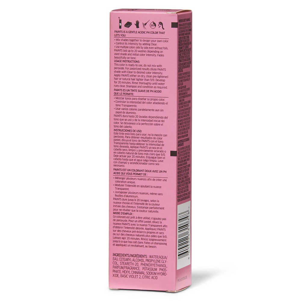 Wella Color Charm Paints - Light Pink - Semi Permanent Hair Color 2 oz. 57 g