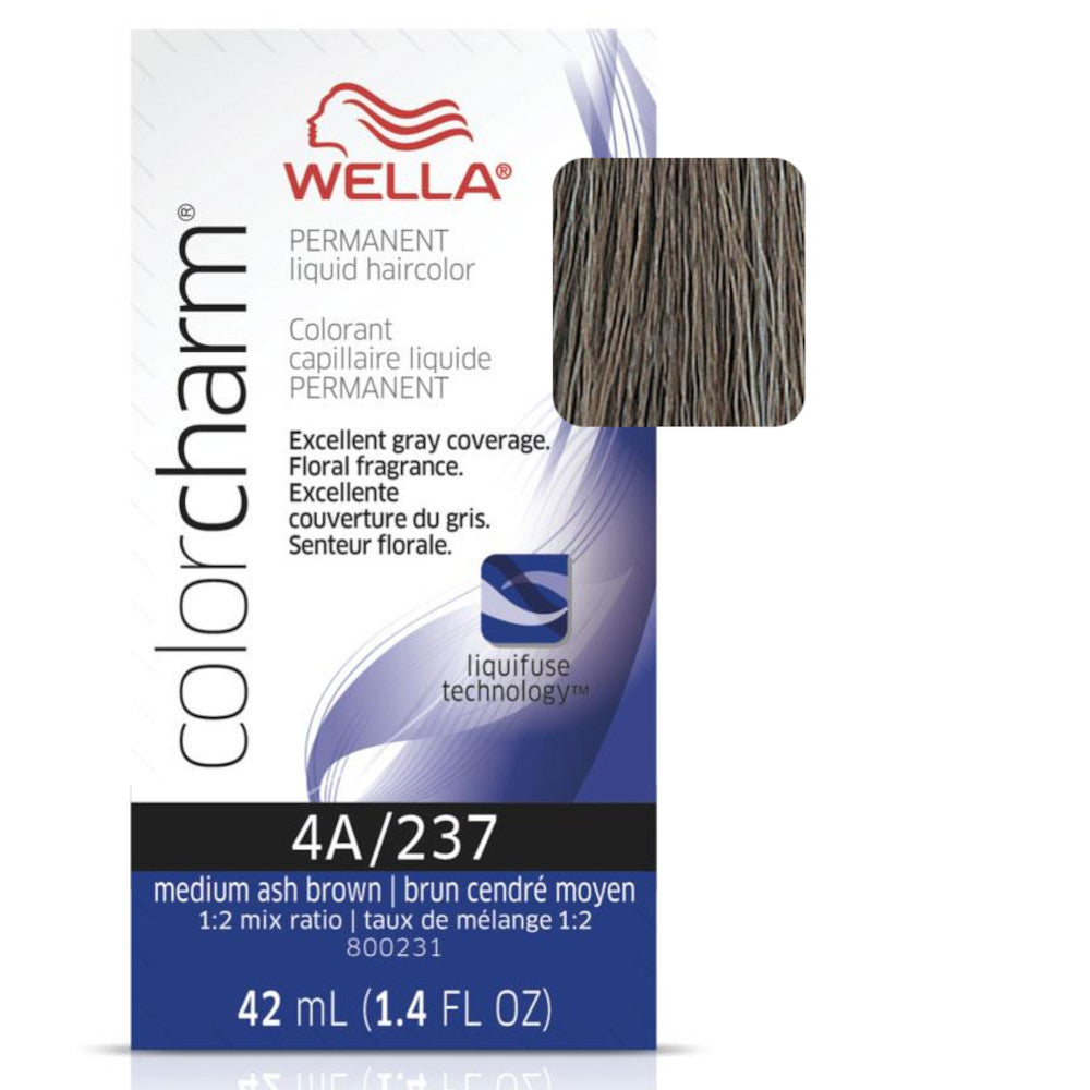 Wella Color Charm Permanent Liquid Hair Colour 4A/237