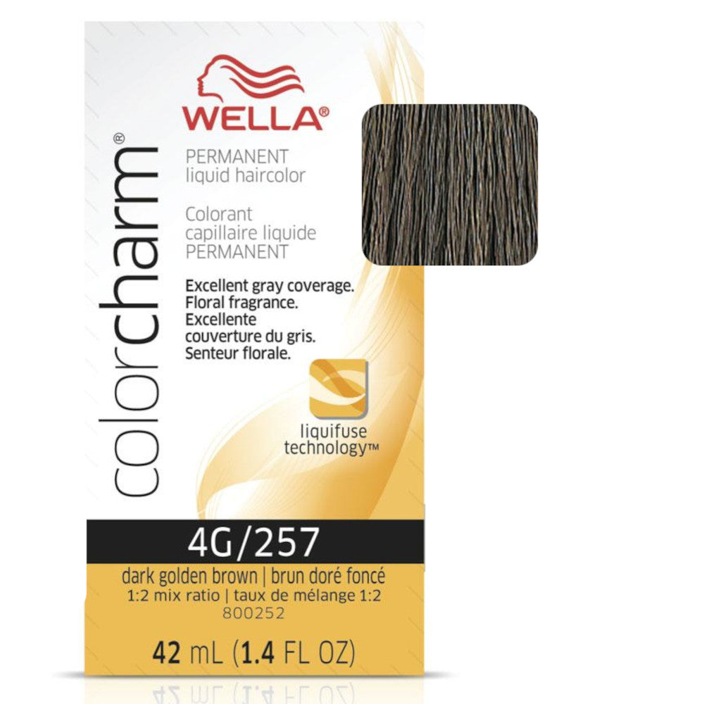 Wella Color Charm Permanent Liquid Hair Colour 4G/257