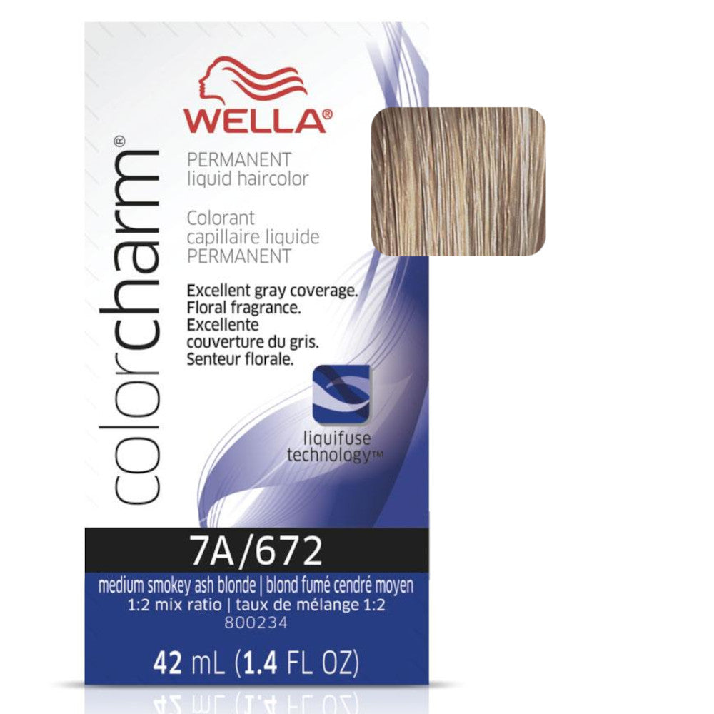 Wella Color Charm Permanent Liquid Hair Colour 7A/672