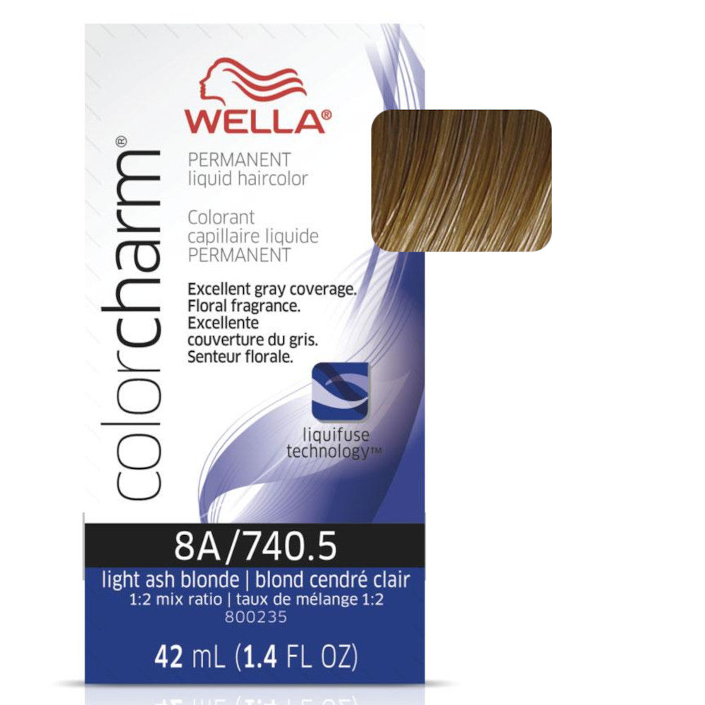 Wella Color Charm Permanent Liquid Hair Colour 8A/740.5
