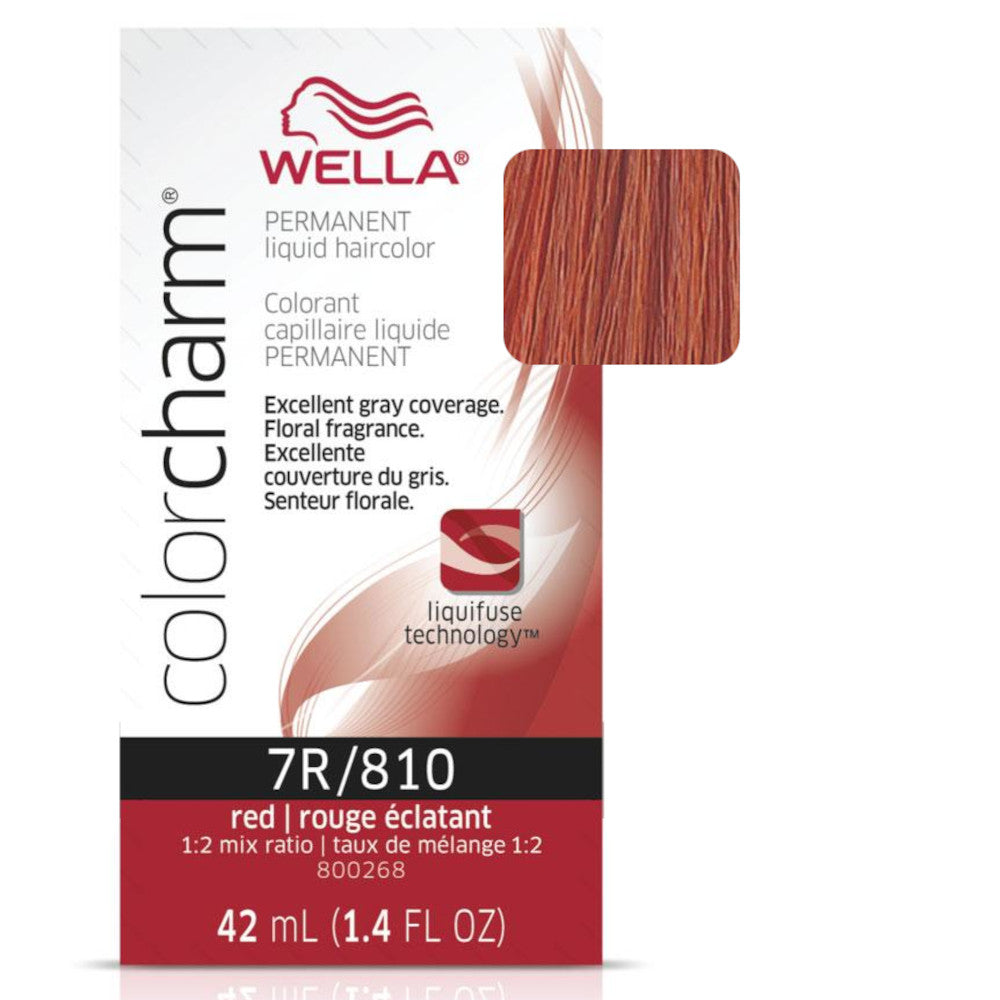 Wella Color Charm Permanent Liquid Hair Colour 7R/810