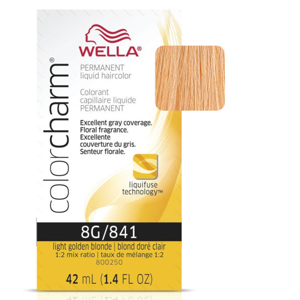 Wella Color Charm Permanent Liquid Hair Colour 8G/841