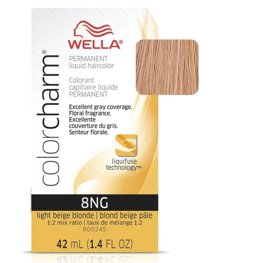Wella Color Charm Permanent Liquid Hair Colour 8NG