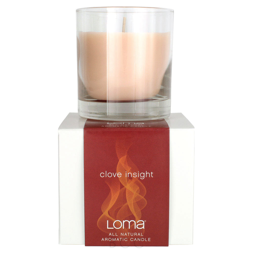 Sale Loma All Natural Aromatic Candle Clove Insight