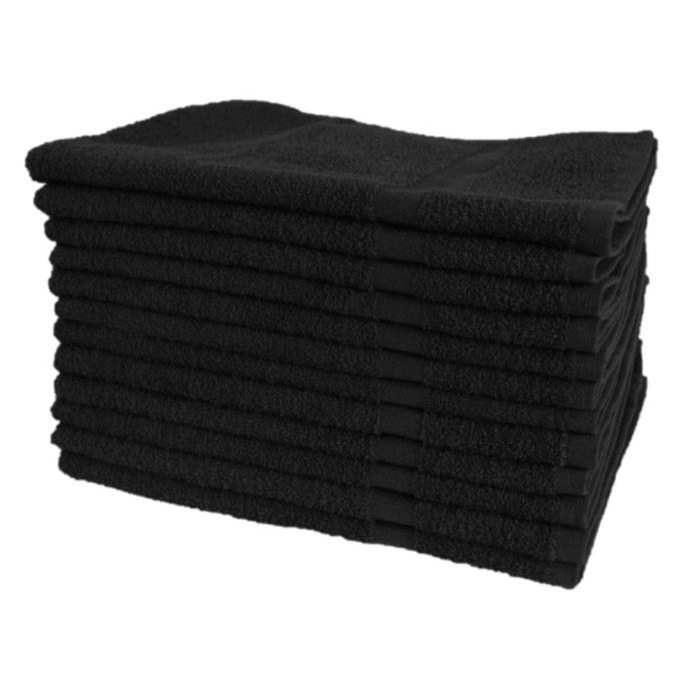 Sale Linen Sense Bleach Proof Towels Black