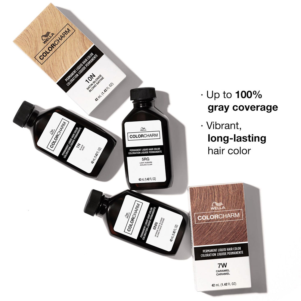 12N High Lift Blonde - Wella Professional Color Charm Permanent Liquid Hair Color - Natural Shades (Before was called 12N/1200 Blonde)