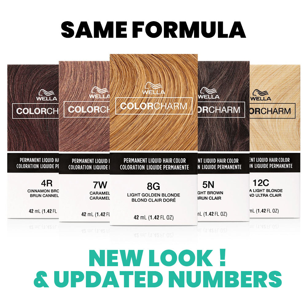 12N High Lift Blonde - Wella Professional Color Charm Permanent Liquid Hair Color - Natural Shades (Before was called 12N/1200 Blonde)
