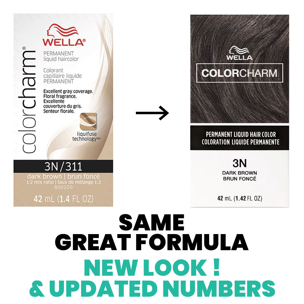 12N High Lift Blonde - Wella Professional Color Charm Permanent Liquid Hair Color - Natural Shades (Before was called 12N/1200 Blonde)