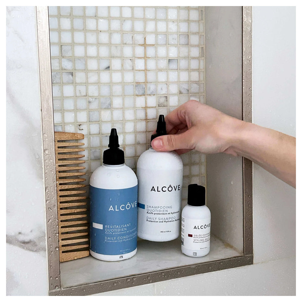 Alcove Daily Shampoo 950 mL / 32 oz. Made in Canada - Paraben & Sulfate Free
