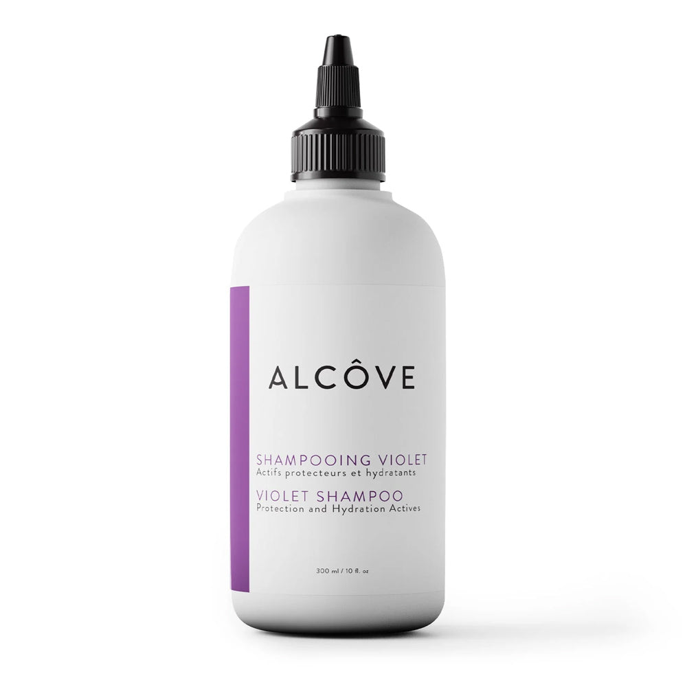 Alcove Violet Shampoo 300 mL / 10 oz. Made in Canada - Paraben & Sulfate Free
