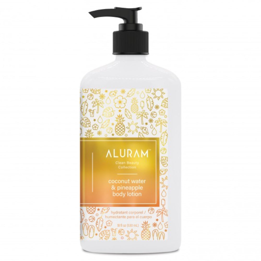 Aluram Coconut Water & Pineapple Body Moisturizer 18 oz. - 530 mL
