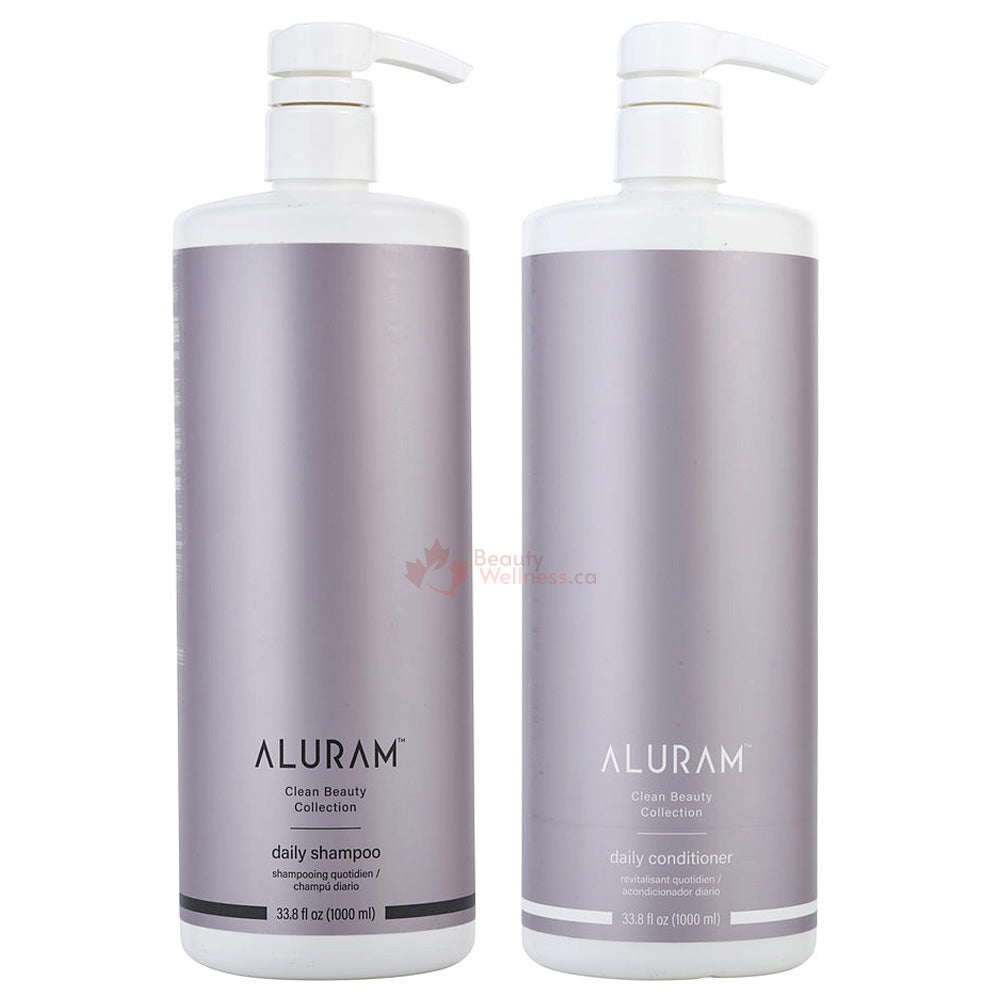 Aluram Daily Duo Shampoo and Conditioner 33.8 oz. - 1000 mL