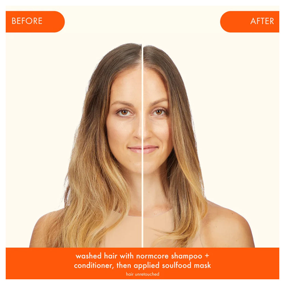 Amika Soulfood Nourishing Mask 250 mL / 8 oz. 7x More Conditioning for Deep Hydration