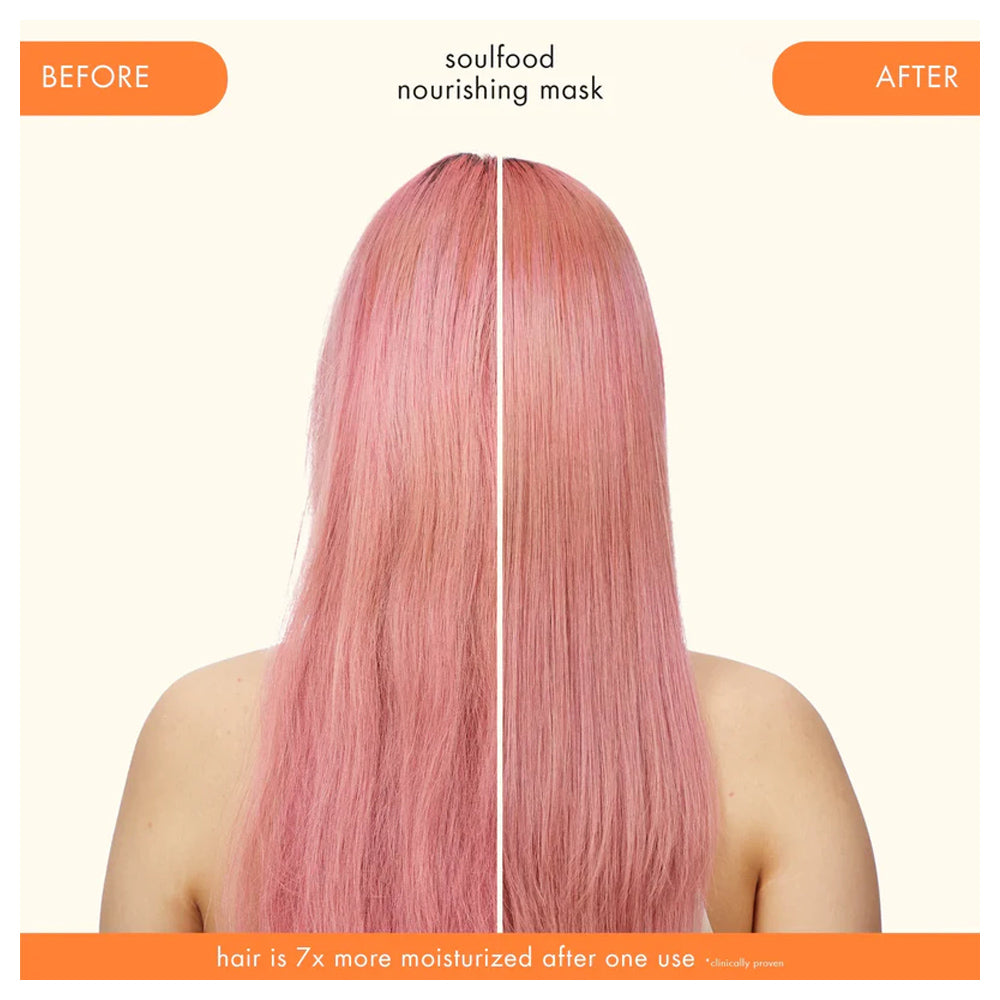 Amika Soulfood Nourishing Mask 250 mL / 8 oz. 7x More Conditioning for Deep Hydration