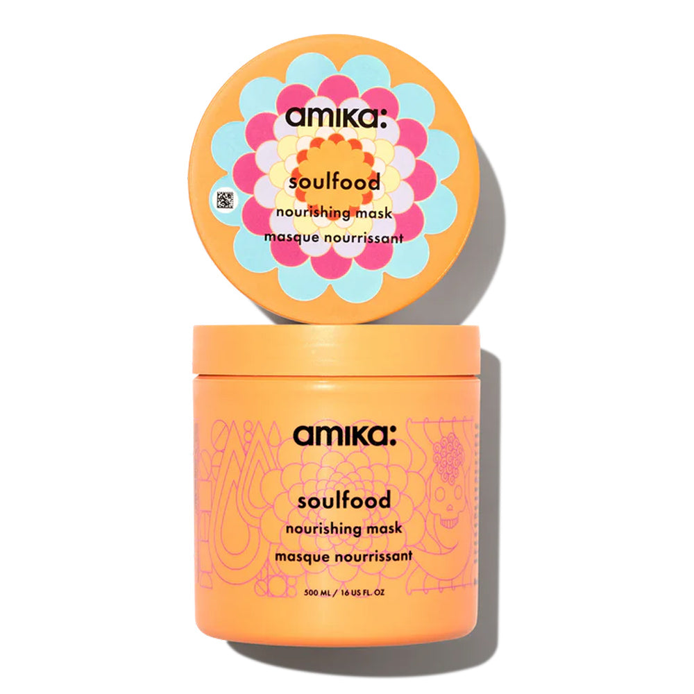 Amika Soulfood Nourishing Mask 250 mL / 8 oz. 7x More Conditioning for Deep Hydration