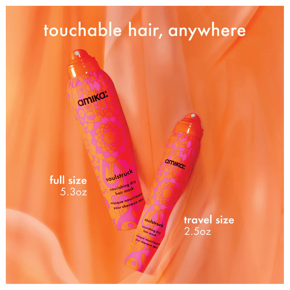 Amika Soulstruck Nourishing Dry Hair Mask 200 mL / 5.3 oz. Quick Fix For Soft, Hydrated Hair In Seconds on the Go