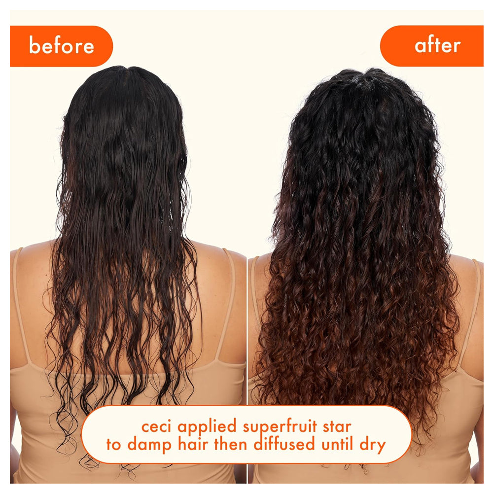 Amika Superfruit Star 50 mL / 1.7 oz. -  Lightweight Hair Styling + Heat Defense Oil | Heat Protection, Strengthen + Reduce Breakage Smooth Frizz, Add Glossy Shine