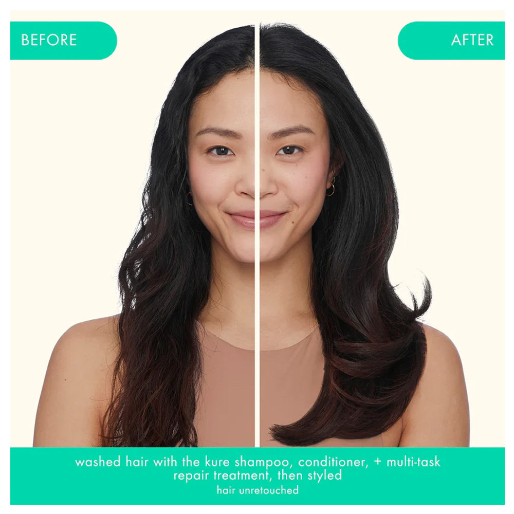 Amika The Kure Strength Repair Shampoo 275 mL / 9.2 oz. 55% Less Breakage and 2x Stronger Hair