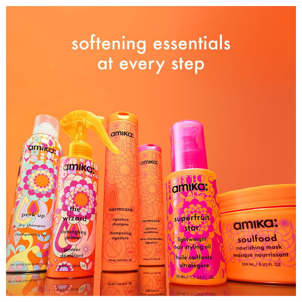 Amika The Wizard Detangling Hair Primer 150 mL / 5 oz. Detangles and Gives Heat Protection and Ultra-Hydration