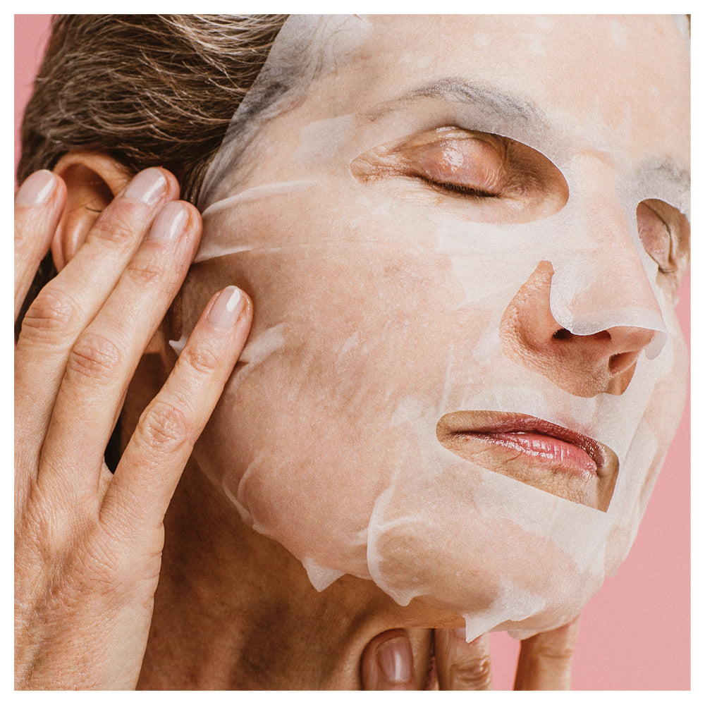 BCL SPA Skin RESQ™ Age Rewind Sheet Mask – Pack of 7 - 0.88 oz. - Collagen Complex to Boost Skin Elasticity - Made in South Korea