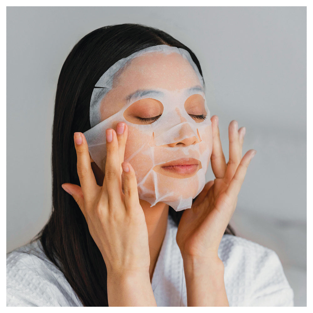 BCL SPA Skin RESQ™ Age Rewind Sheet Mask – Pack of 7 - 0.88 oz. - Collagen Complex to Boost Skin Elasticity - Made in South Korea