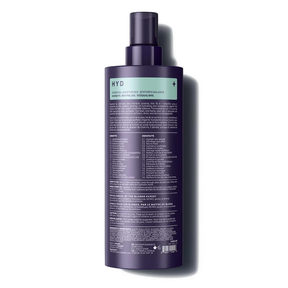 Blacklight 18 In 1 Beautifier 225 mL - 7.6 oz. - Blonde Science Made in Canada