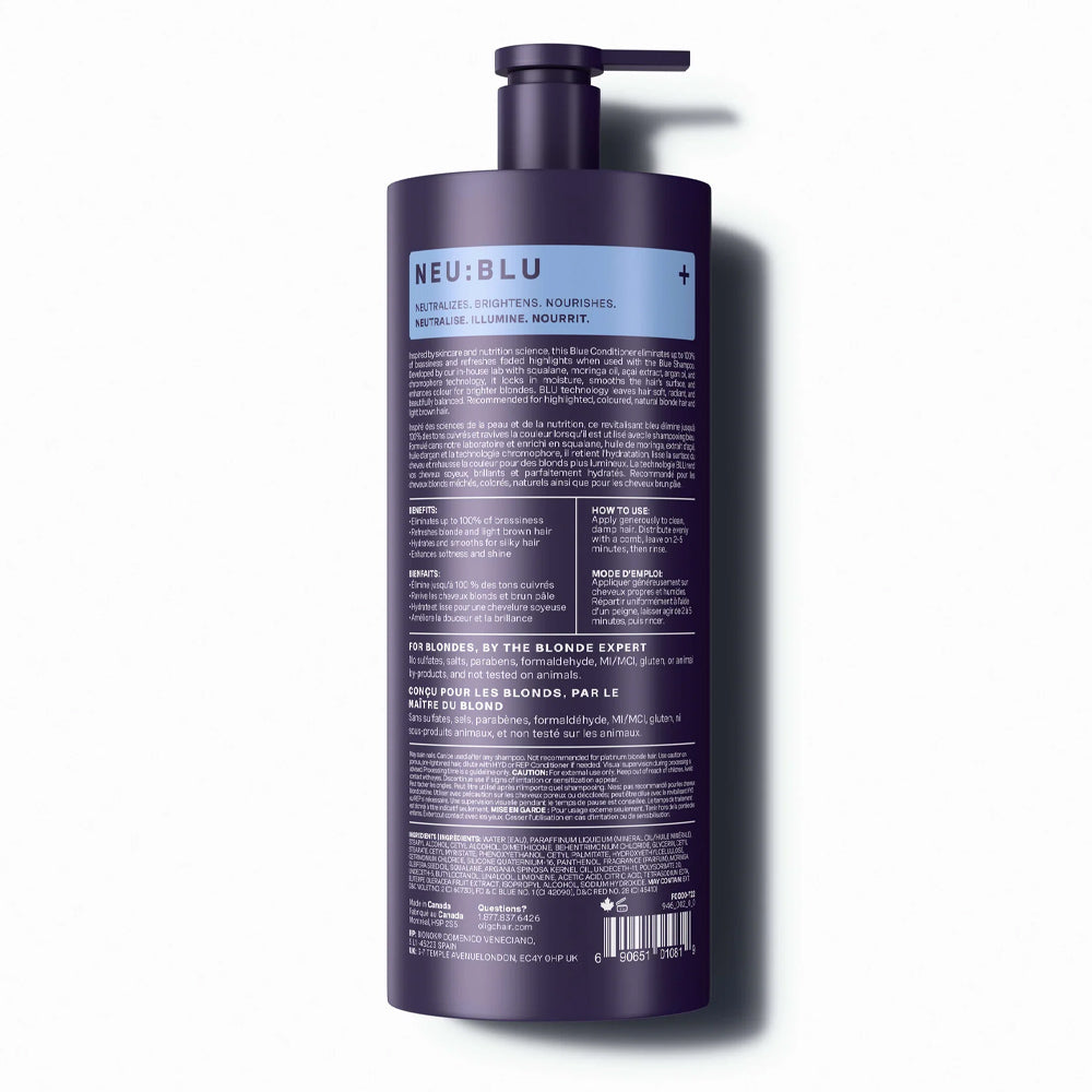 Blacklight Blue Conditioner 946 mL - 32 oz. - Blonde Science Made in Canada