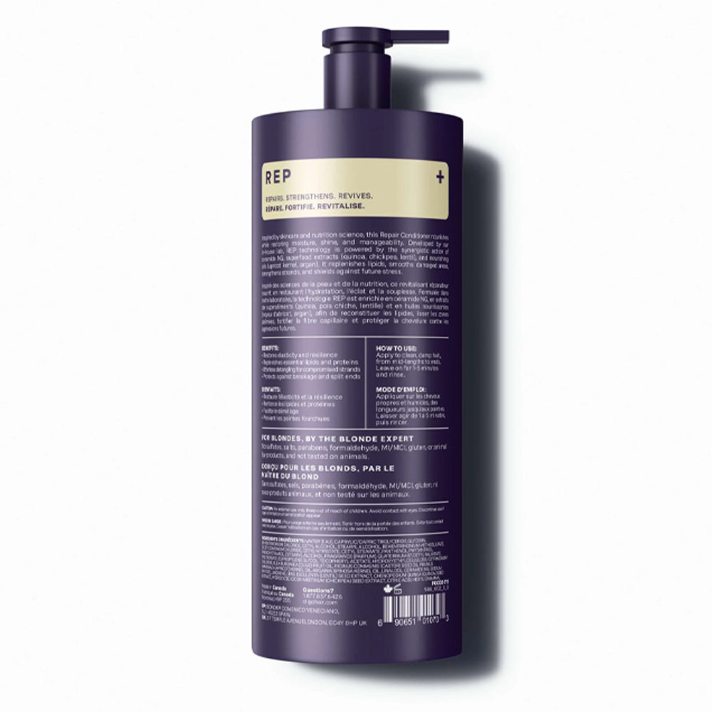 Blacklight Repair Conditioner 946 mL - 32 oz. - Blonde Science Made in Canada
