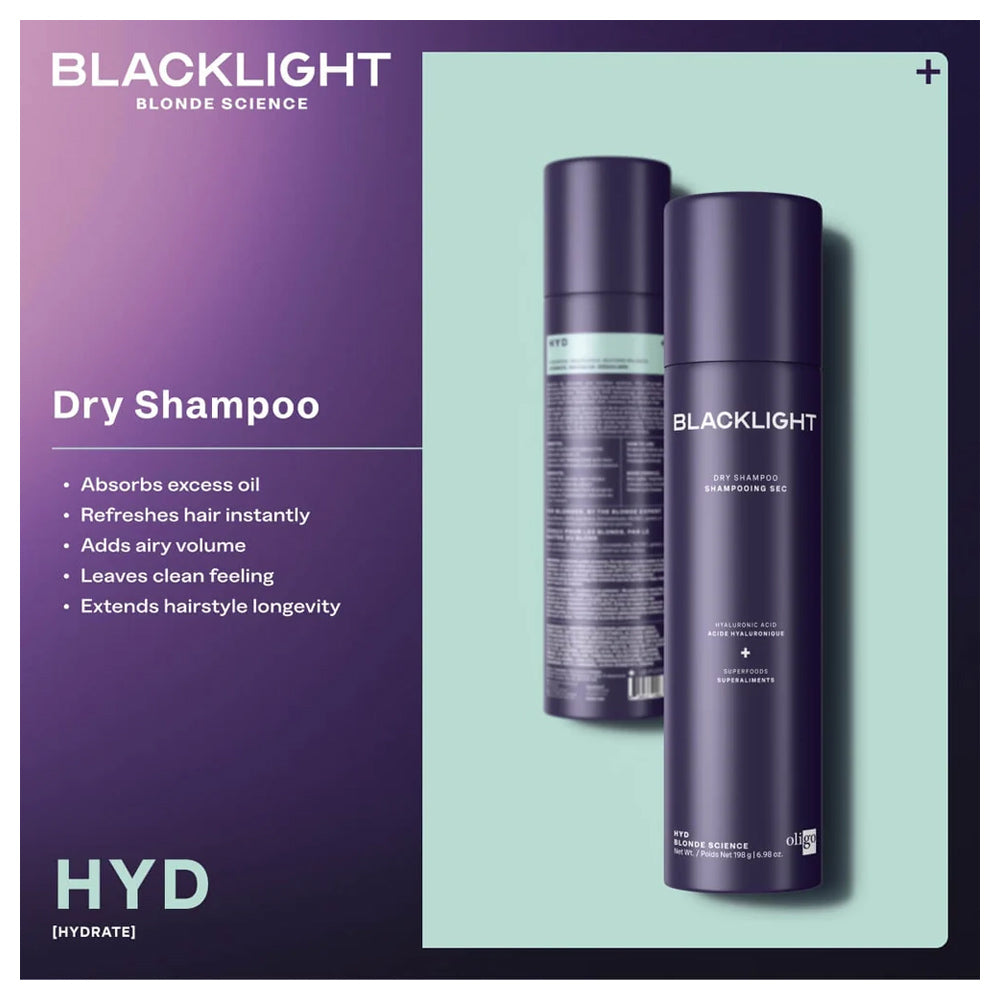 Blacklight Dry Shampoo 198 g - 6.98 oz. - Blonde Science Made in Canada